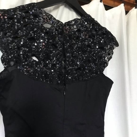 French Connection Black Sequin Dress - Picture 7 of 12